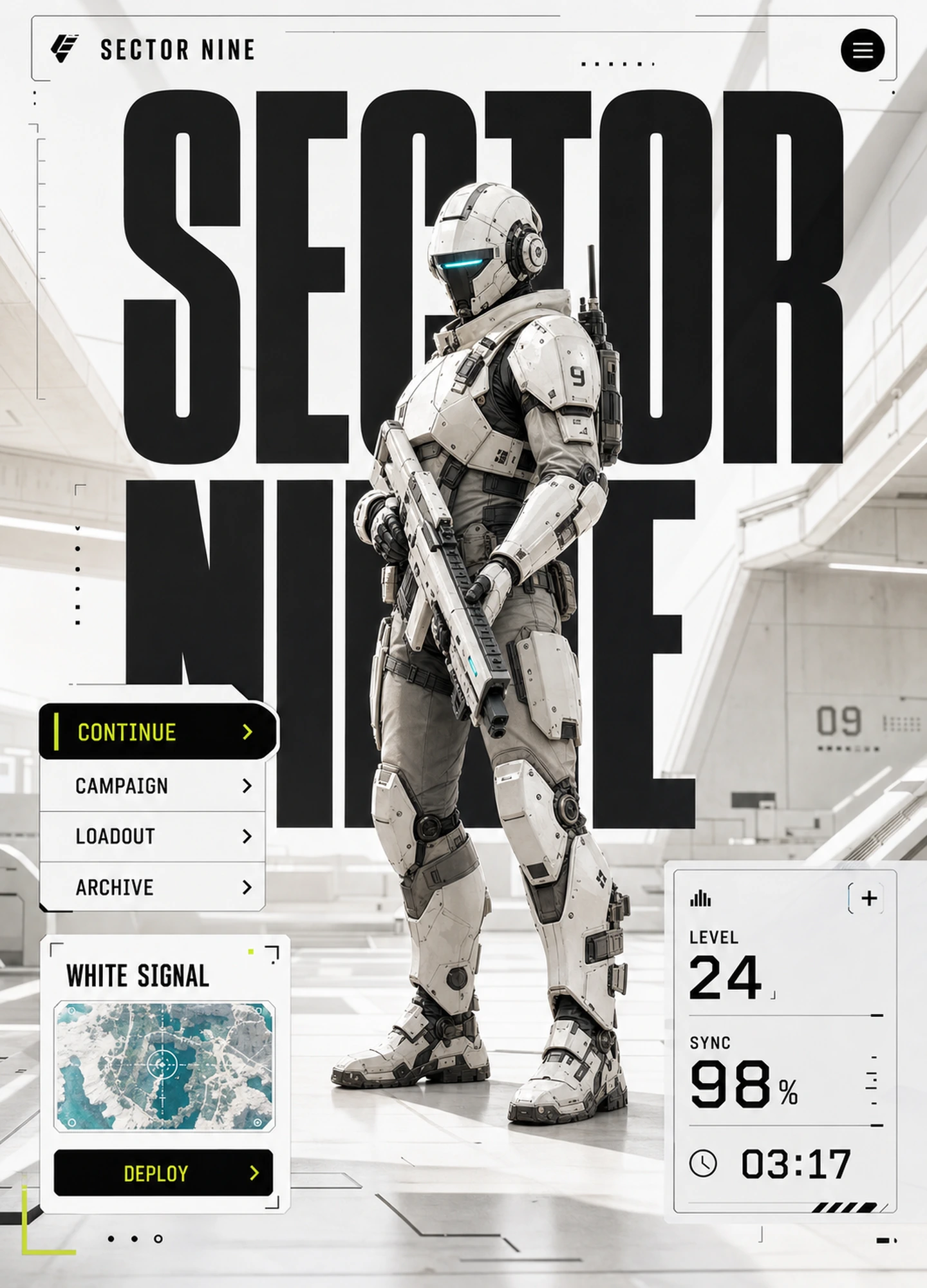 AI-generated tactical game interface