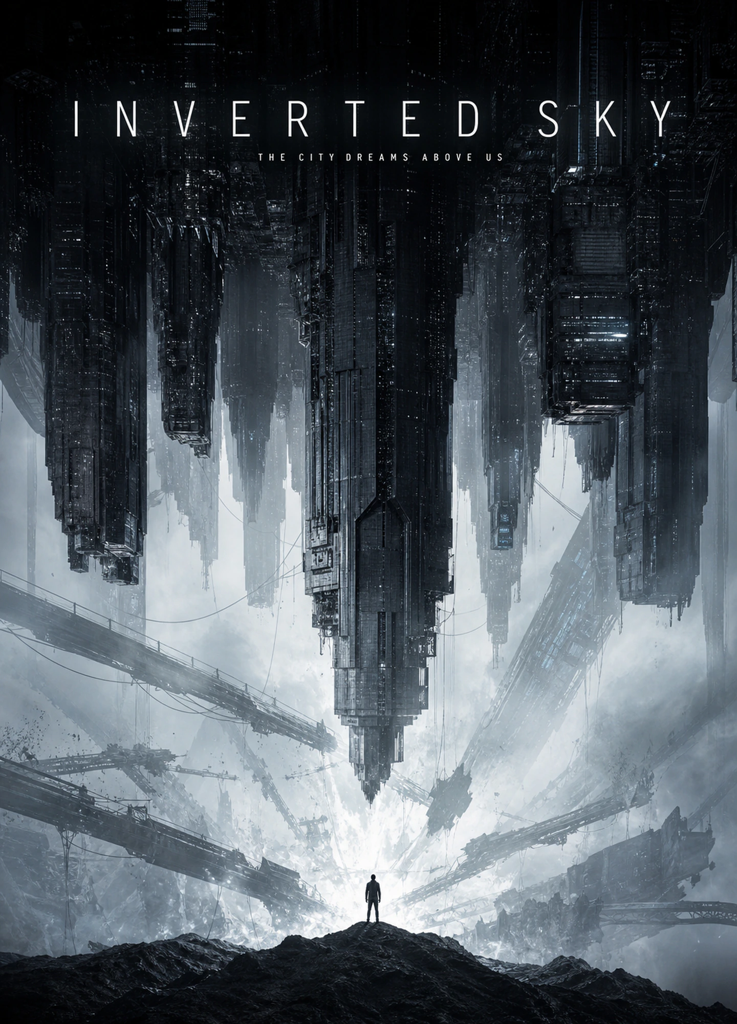AI-generated surreal film poster