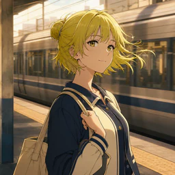 Cinematic anime screenshot with crisp character staging and atmospheric light