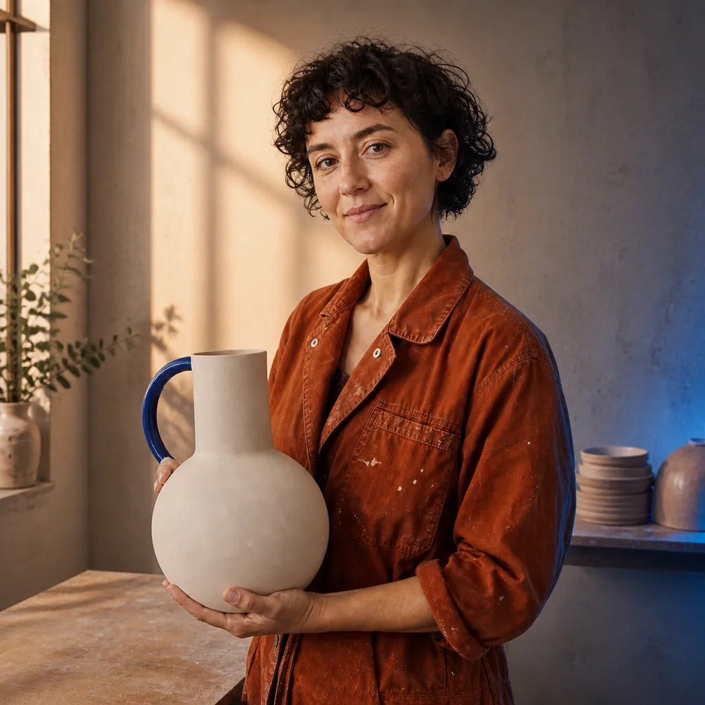 Refined ceramic campaign image preserving the tutorial reference subject and composition
