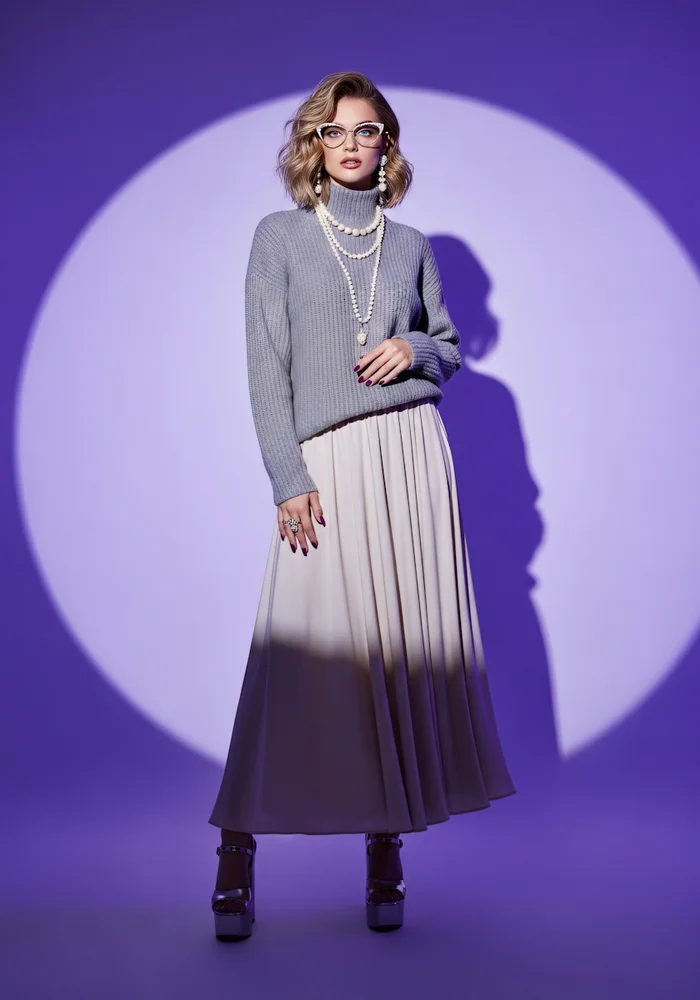 AI fashion model image preserving garment color and construction