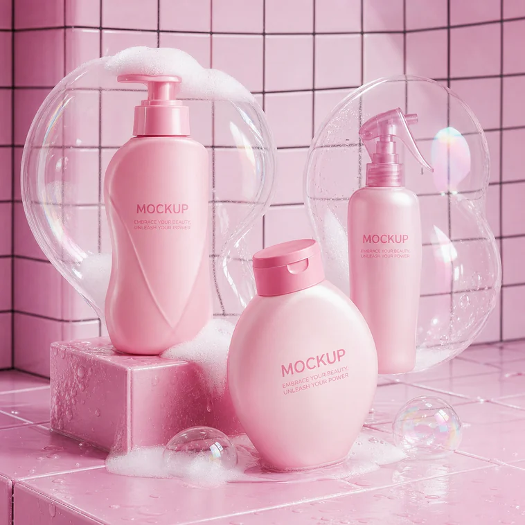 Skin care product high-fidelity generation example