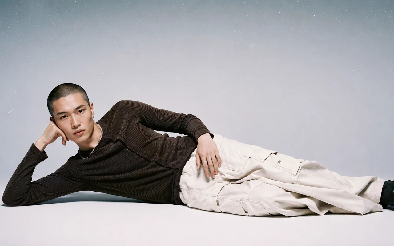 Fashion model image for online store marketing