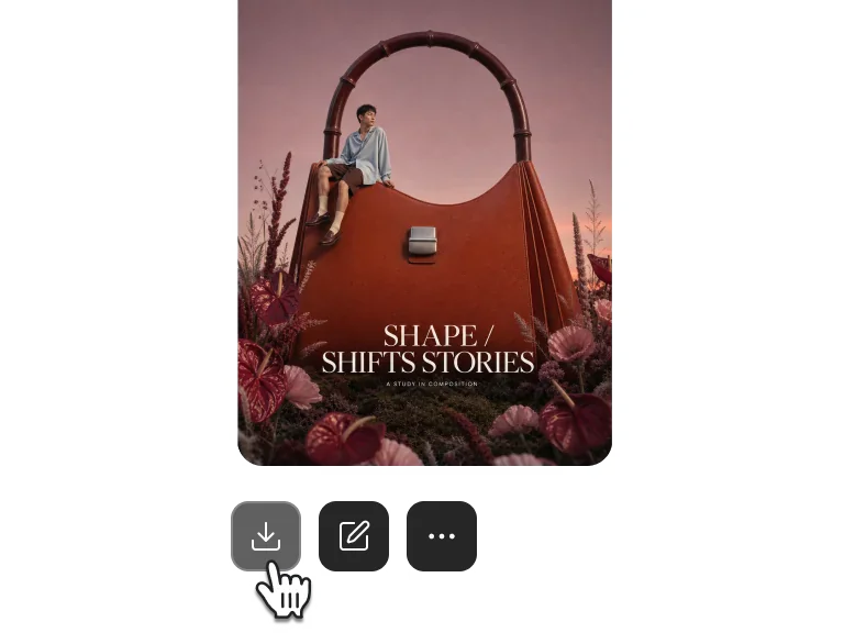 Selecting and downloading the replicated product image