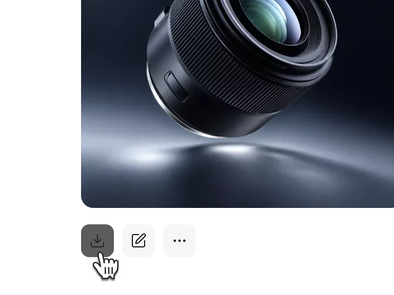 AI-retouched product image