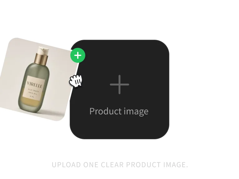 Step 1: Upload Product Photos visual